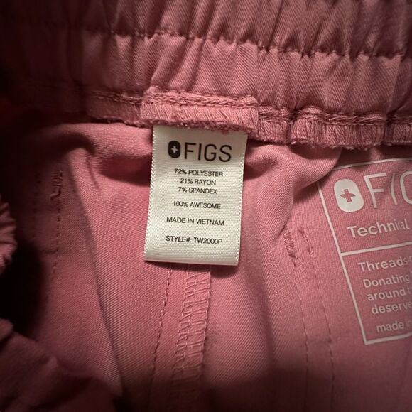 FIGS YOLA Skinny Scrub Pants for Women — pants have been hemmed ~ size XSmall - Picture 10 of 13
